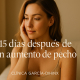 15 días después de un aumento de pecho