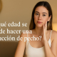 A que edad se puede hacer una reducción de pecho